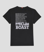 BOAST x MECUM Women's Engine Pima Cotton Tee in Black