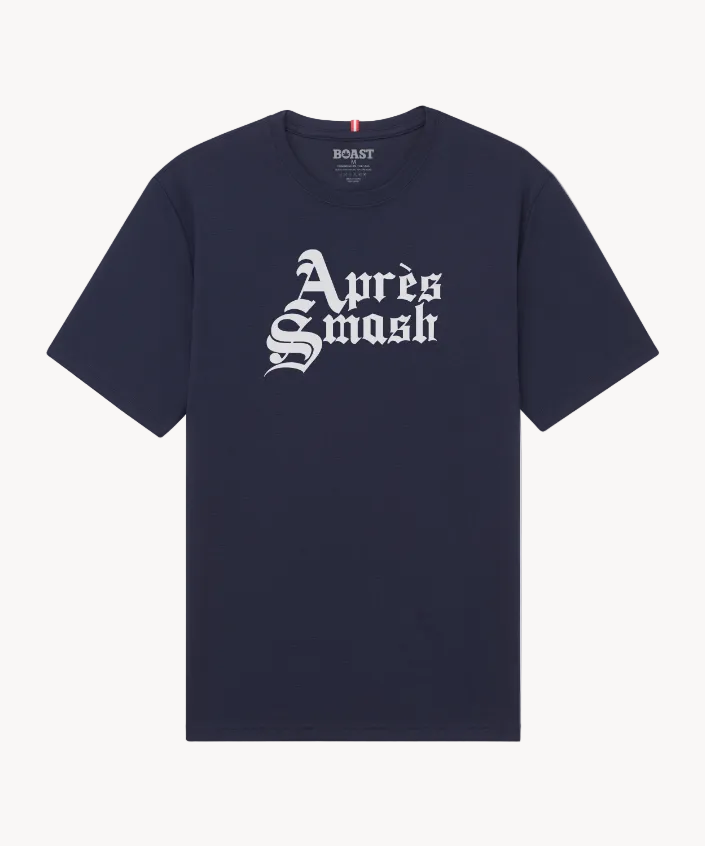 Desert Smash Pima Après Smash Tee in Navy