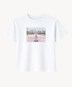 Desert Smash Cropped Tee in White