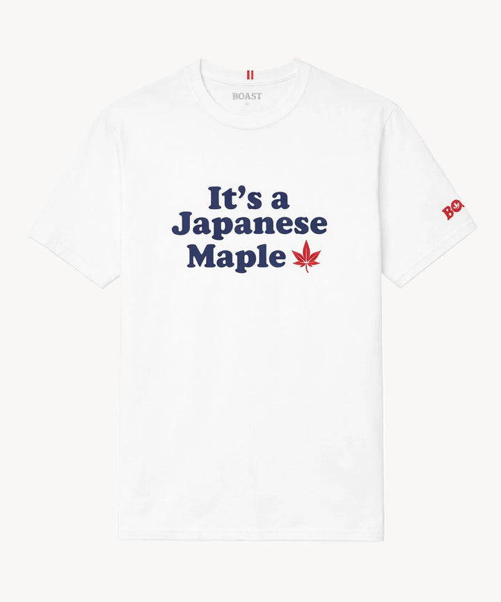 Maple Tee in White
