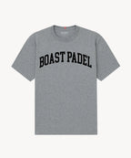 Boast Padel Tee in Heather Grey