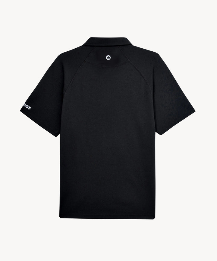 Performance Raglan Polo 2.0 in Black
