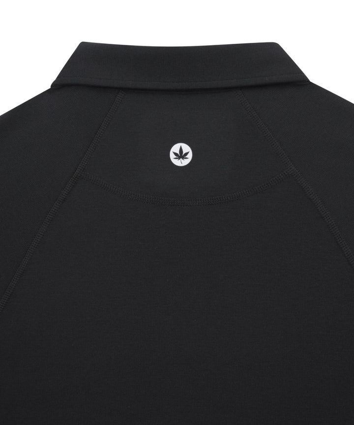 Performance Raglan Polo 2.0 in Black