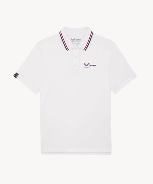 BOAST x Volition Tipped Performance Pique Polo