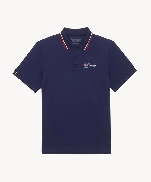 BOAST x Volition Tipped Performance Pique Polo