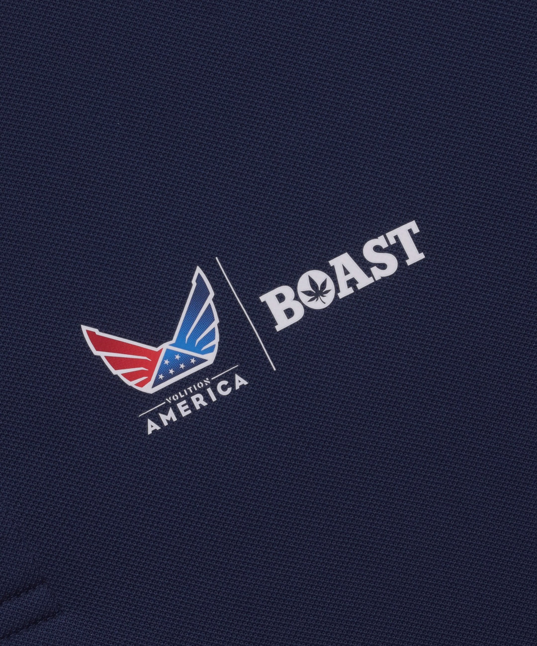 BOAST x Volition Tipped Performance Pique Polo