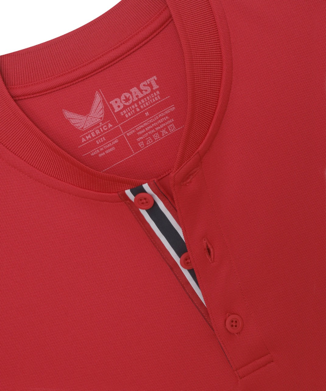 BOAST x Volition Performance Pique Henley