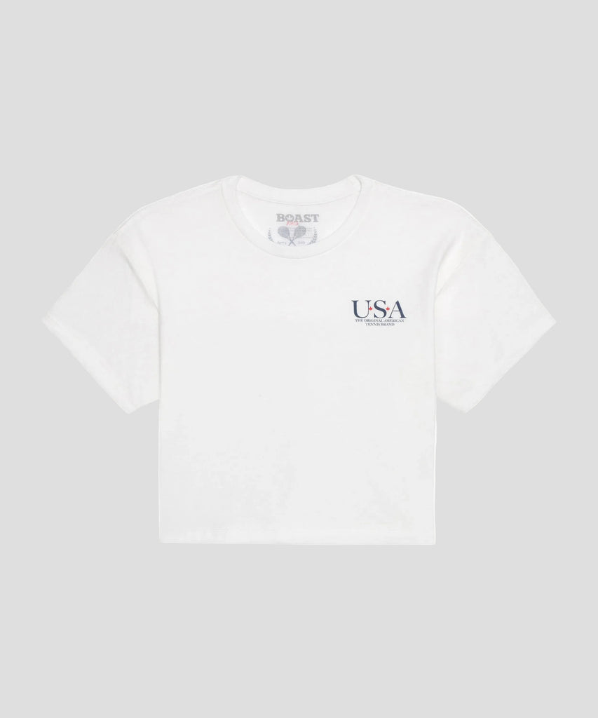 USA Crop Tee