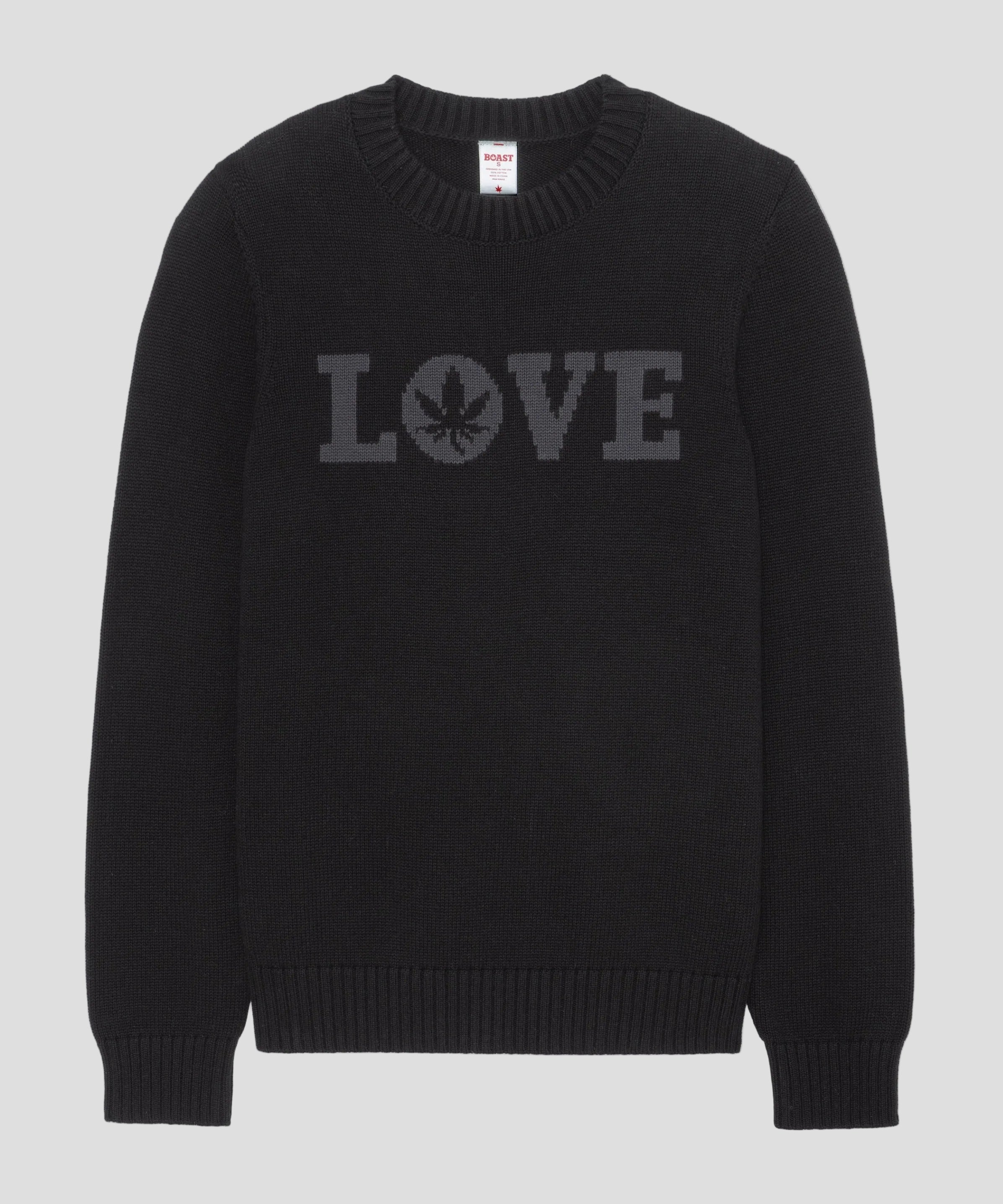 Intarsia "LOVE" Sweater