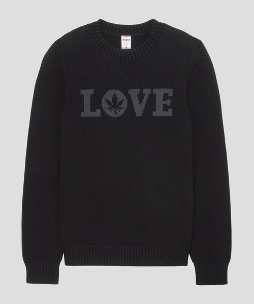 Intarsia "LOVE" Sweater
