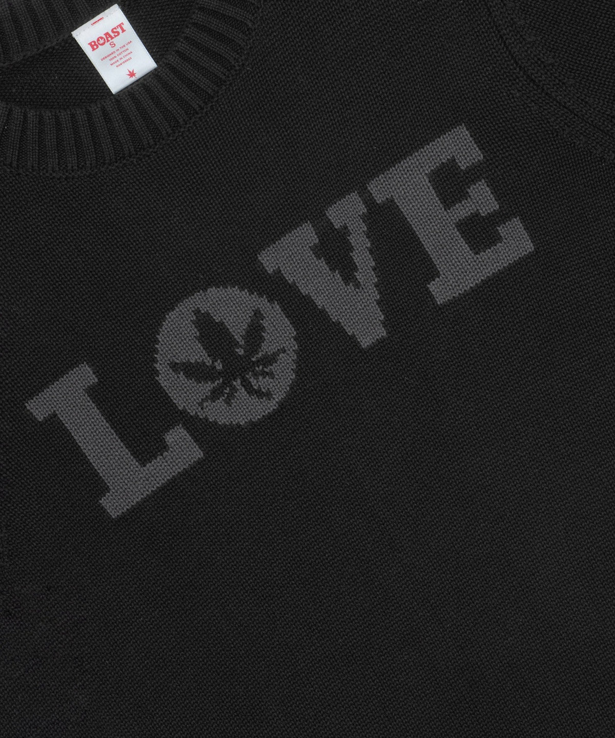 Intarsia "LOVE" Sweater