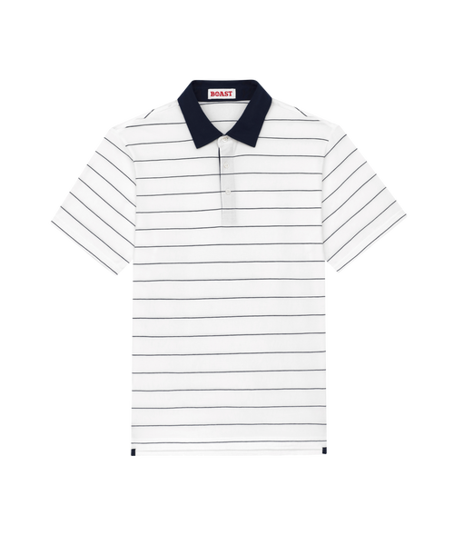 Heritage Stripe Polo - No Logo