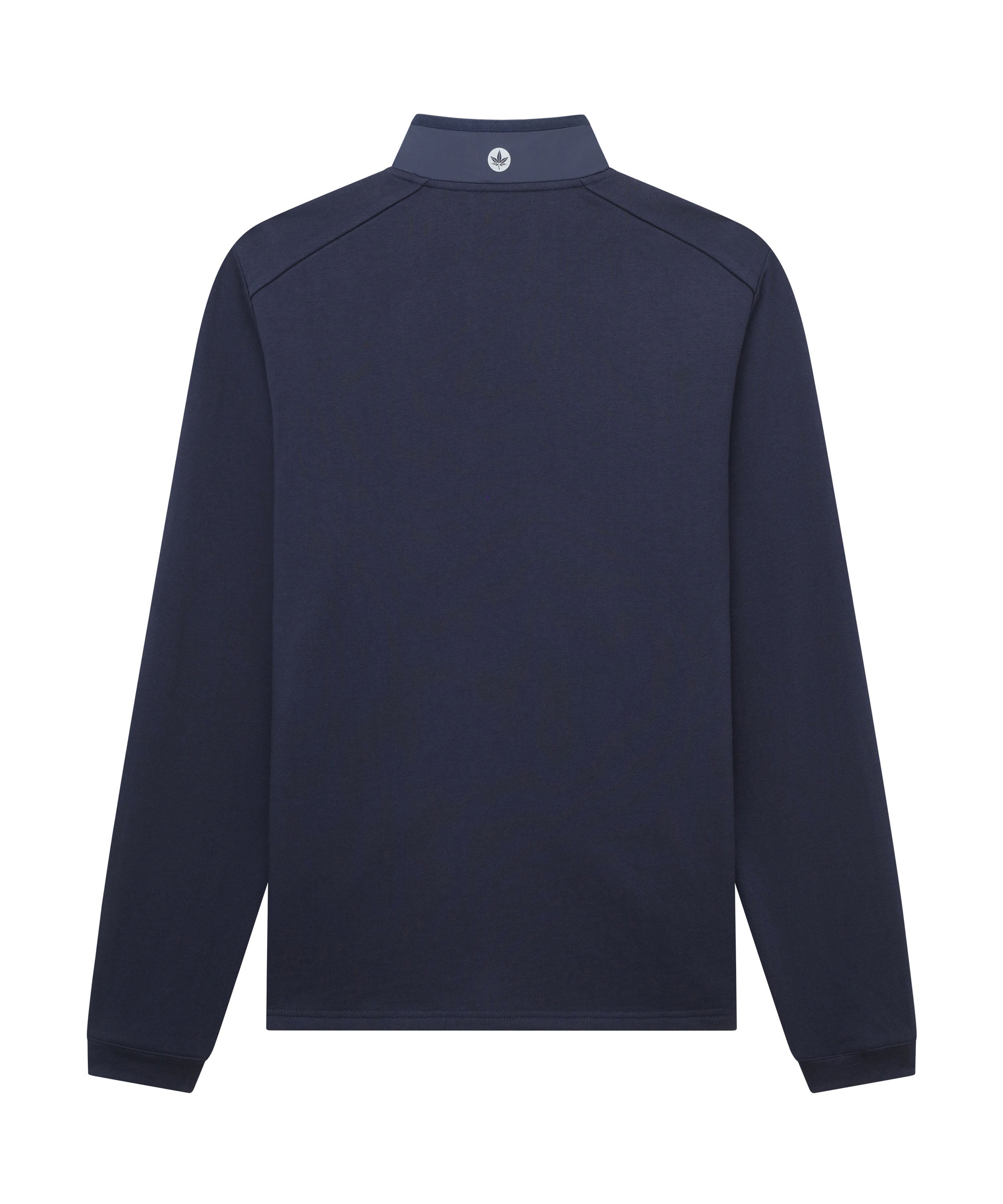 Zegna Padded Hybrid Jacket Navy at CareOfCarl.com