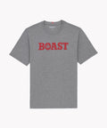 Tee in Heather Red Green