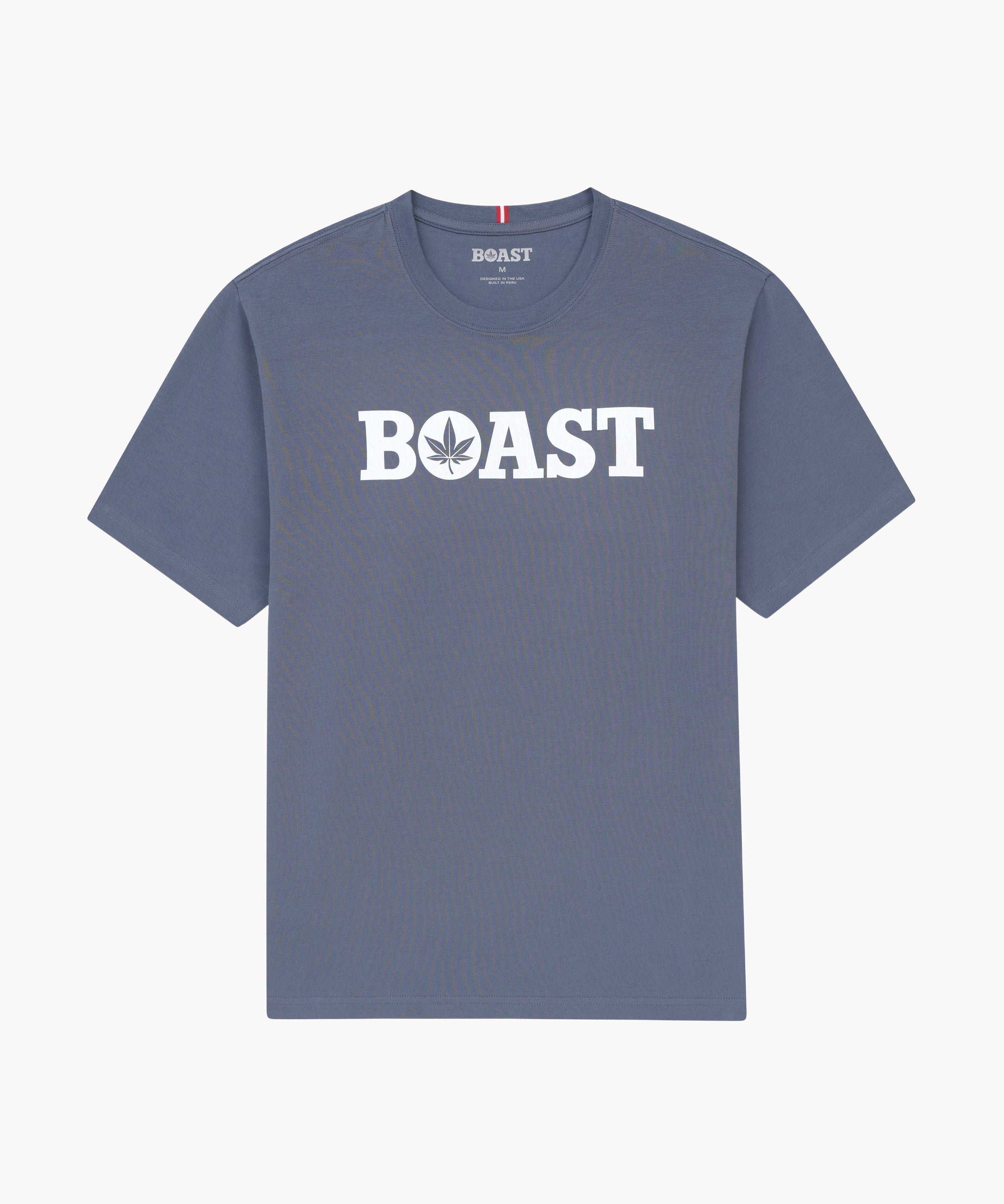 Tee in Vintage Blue White