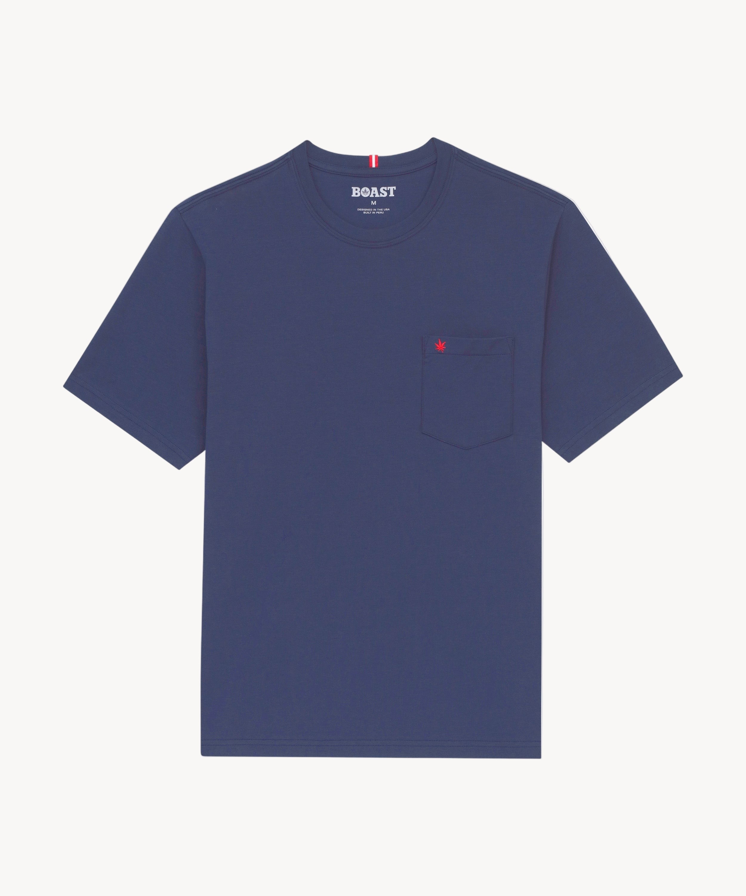 Pocket Tee in Navy 