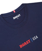 USA Tee in Navy