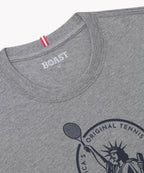 Tee in Heather Grey