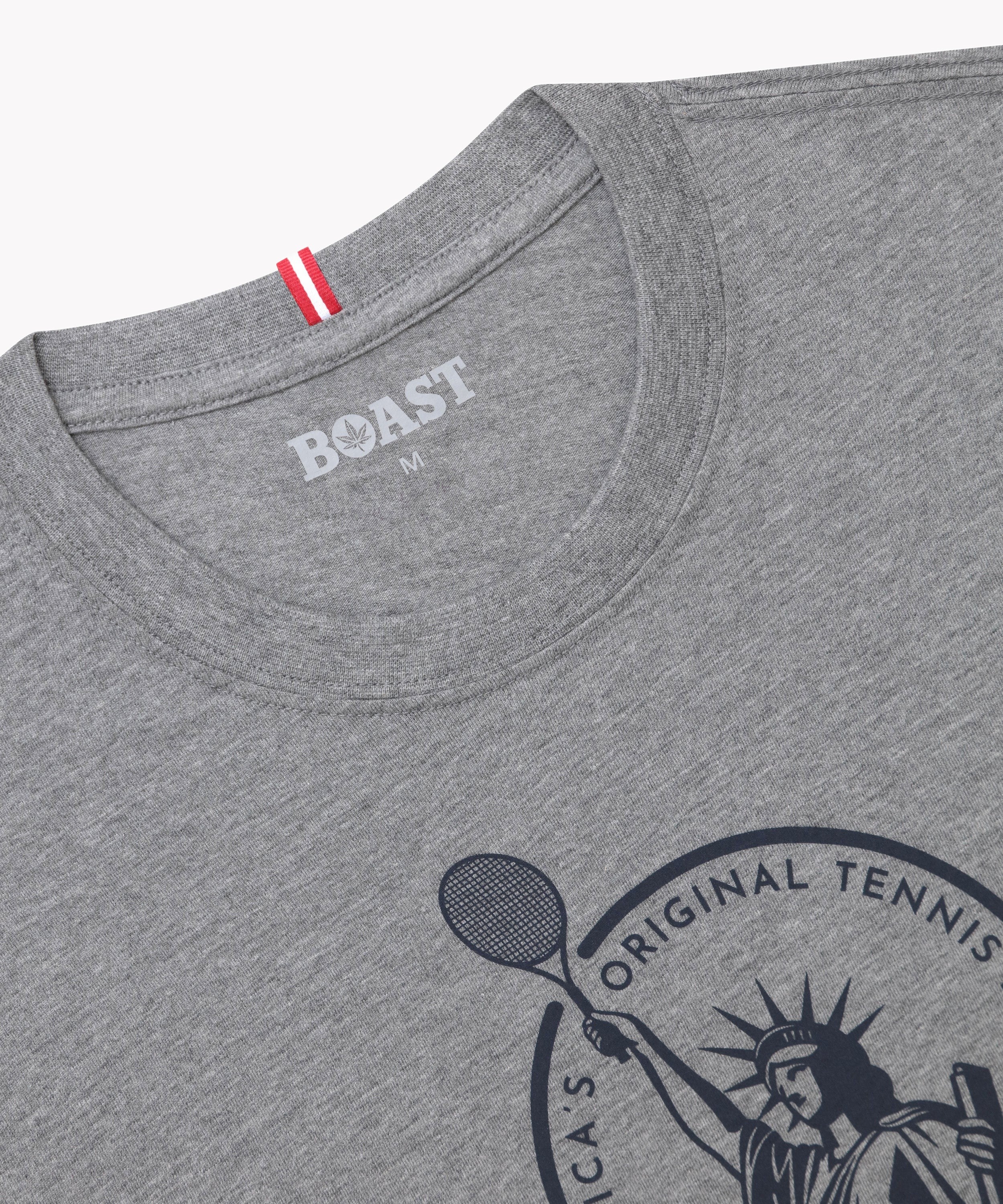 Tee in Heather Grey