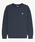 Fleece Crewneck in Vintage Blue