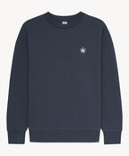 Fleece Crewneck in Vintage Blue