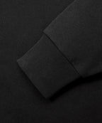 Fleece Crewneck in Black