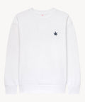 Fleece Crewneck in White