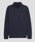 Fleece Zip in Navy