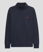 Fleece Zip in Navy
