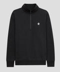 Fleece Zip in Black