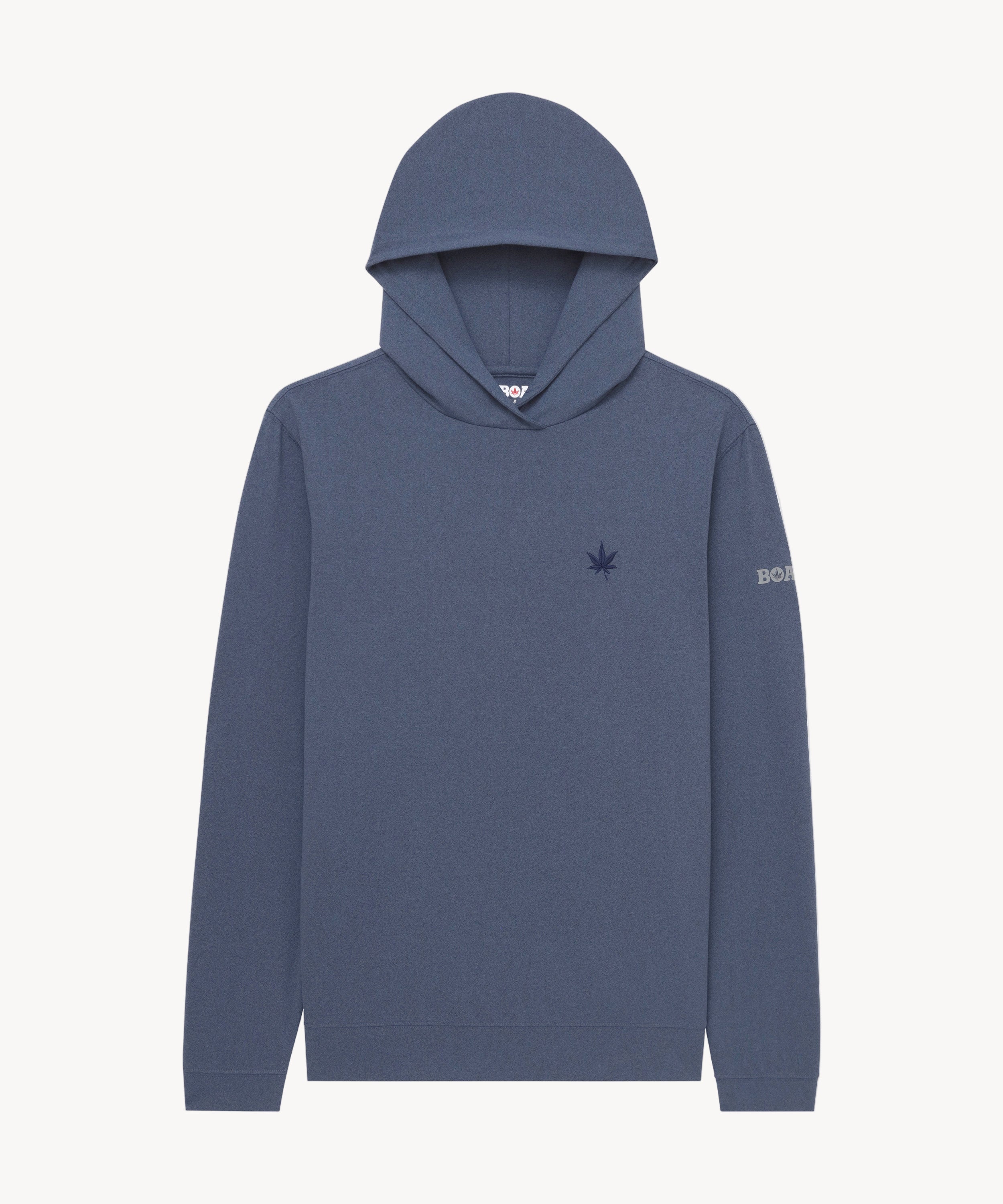 Greenwich Sport Hoodie in Vintage Blue Heather