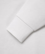 Fleece Zip in White