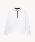 Peak Zip in White