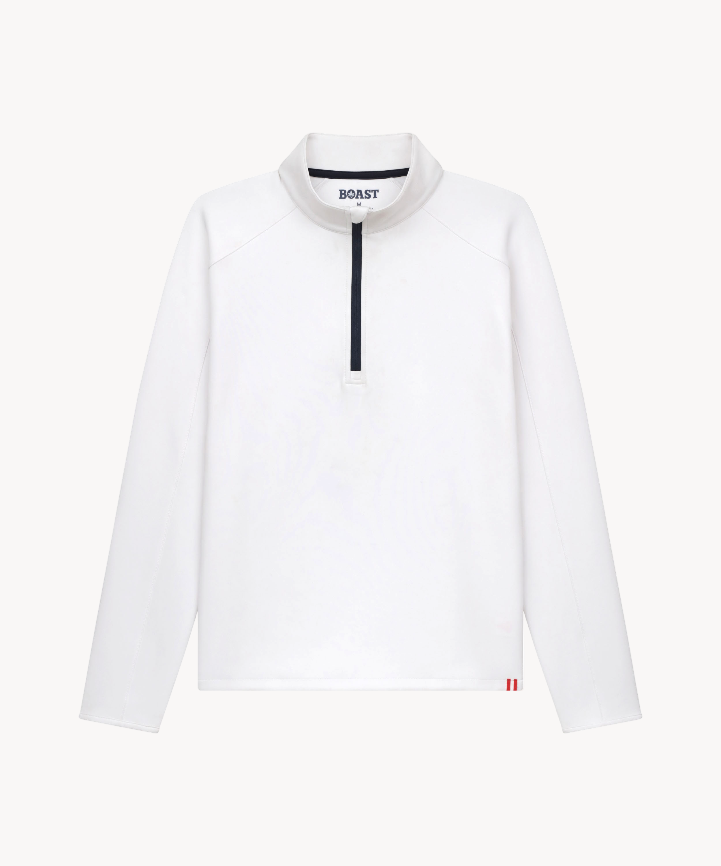 Peak Zip in White