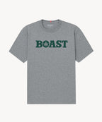 Tee in Heather Grey Green
