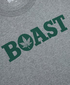 Tee in Heather Grey Green