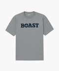 Tee in Heather Grey Navy