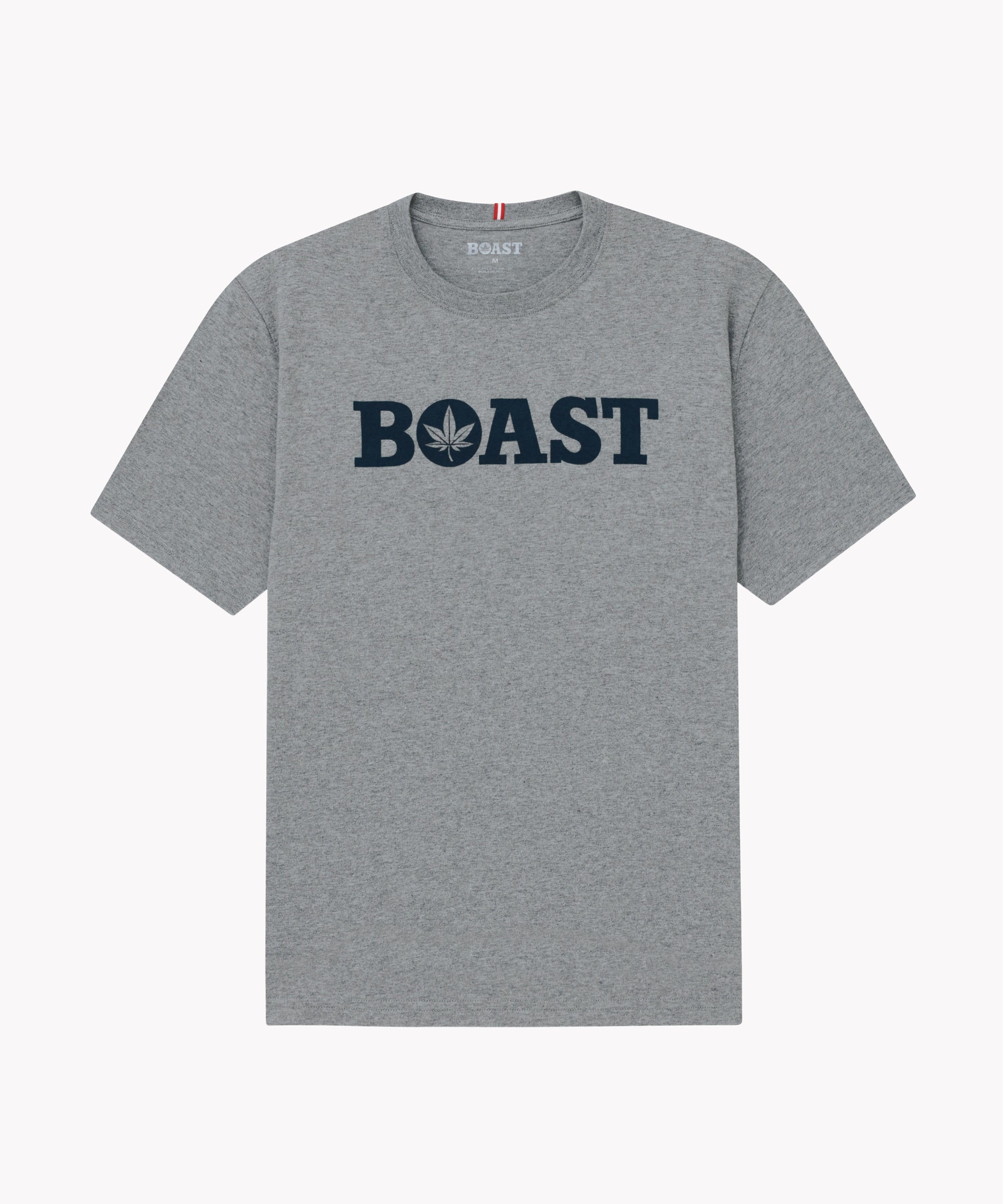 Tee in Heather Grey Navy