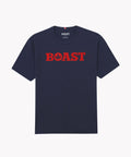 Tee in Navy Red