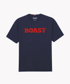 Tee in Navy Red