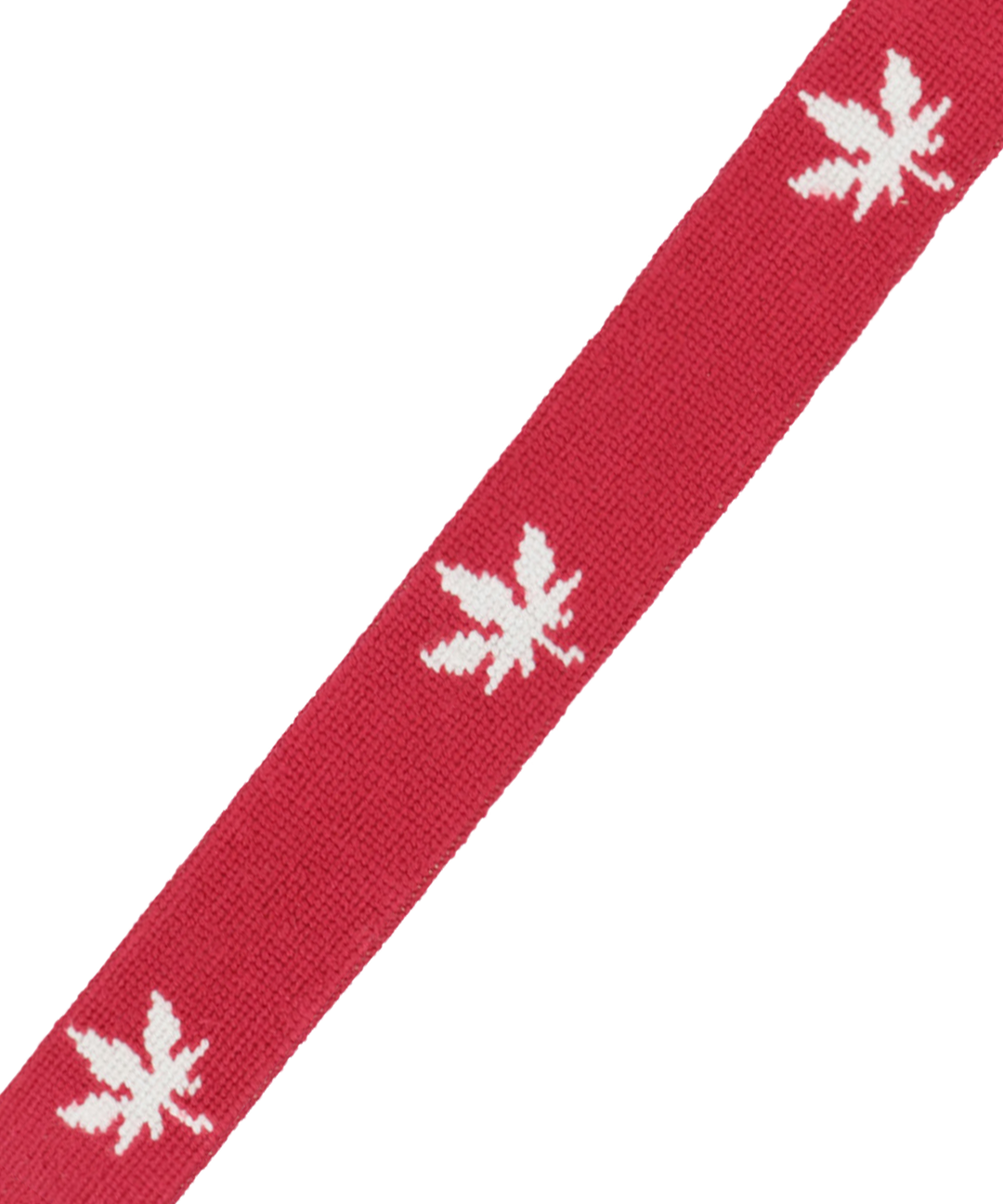 Needlepoint Belt - Boast Red