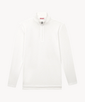 Lightweight Quarter Zip White - White Leaf