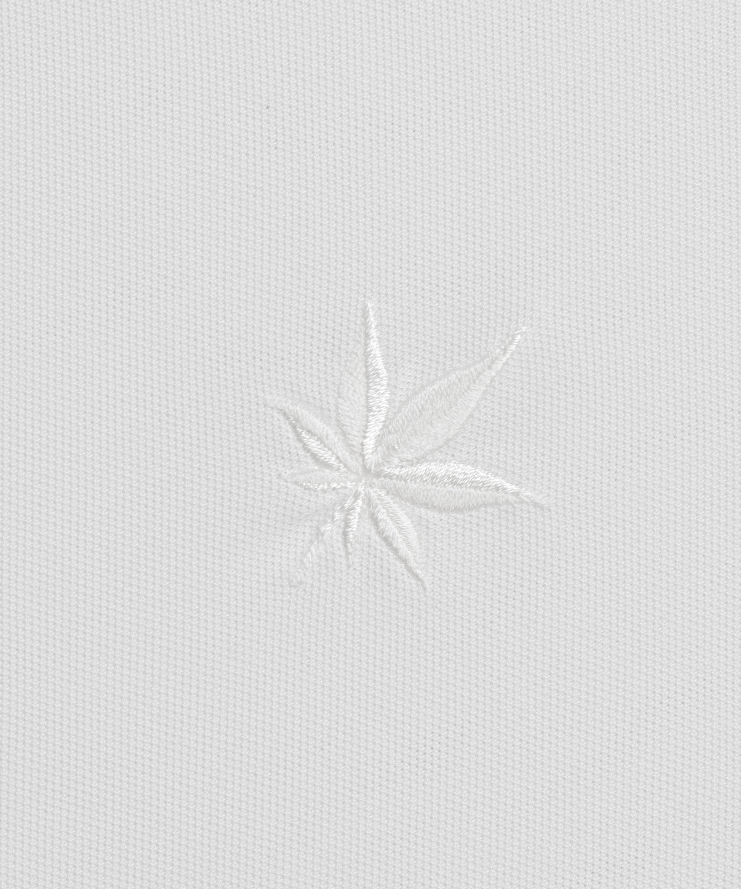 Lightweight Quarter Zip White - White Leaf