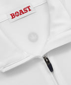 Lightweight Quarter Zip White - White Leaf