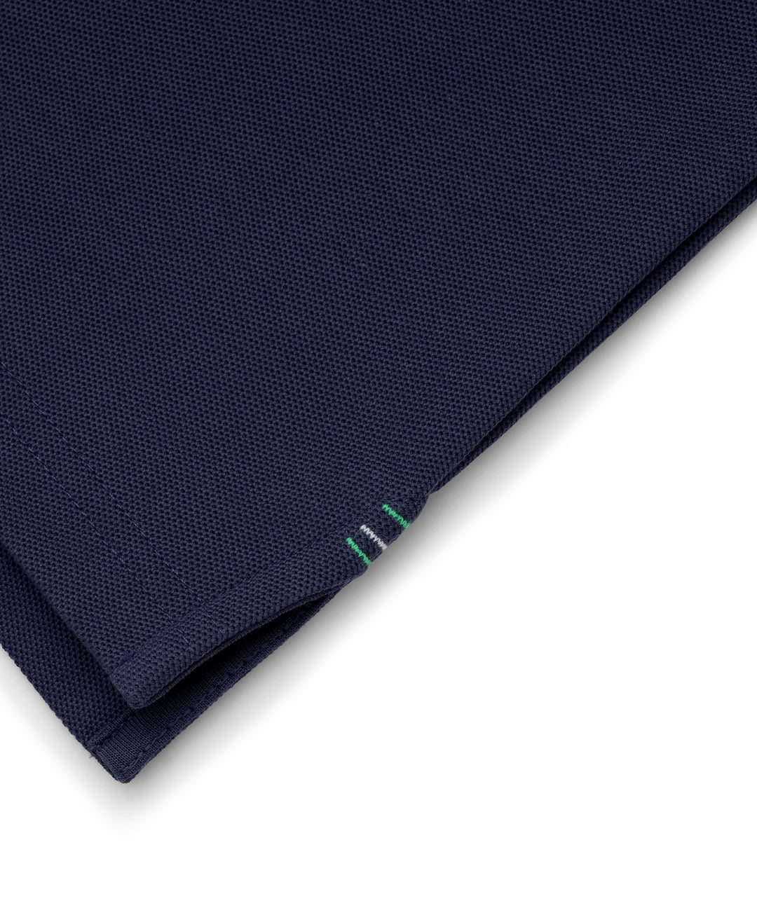 1983 Classic Pique Polo - Navy with Green Leaf